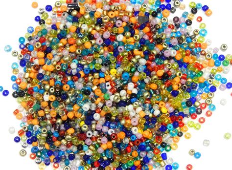 3300 Stück Glas Rocailles Perlen 3mm Gemischte Farbe 8 0 Pony Perlen