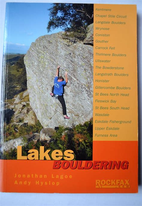 Lakes Bouldering Rockfax Climbing Guide Rockfax Climbing Guide Series