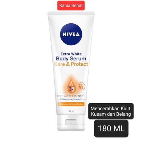 Jual Nivea Body Serum Extra White Care Protect Ml Shopee Indonesia