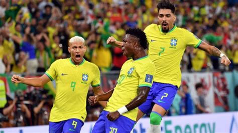 Brasil Gole A Corea El Sur Por Y Se Meti En Cuartos De Final Del