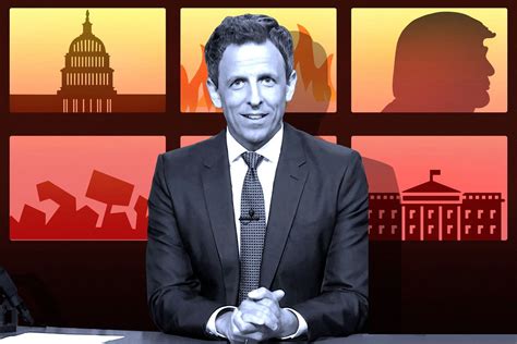 How Late Night With Seth Meyers became the calm in a political comedy ...