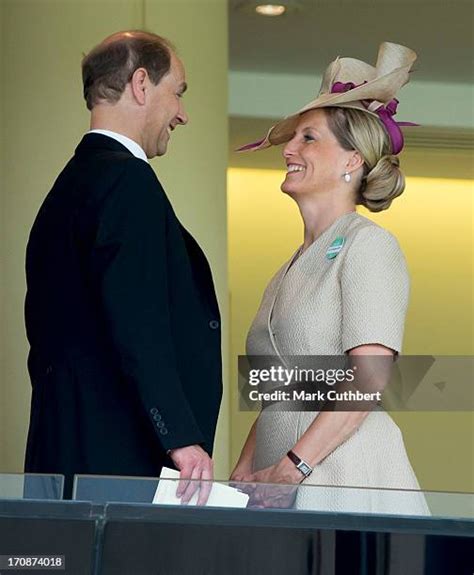 Sophie Countess Of Wessex And Prince Edward Earl Of Wessex On Their ...