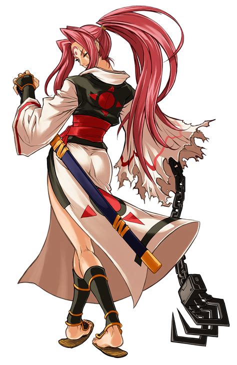 Baiken From The Guilty Gear Games Game Art Hq