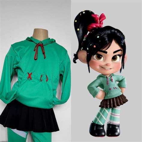 Fantasia Vanellope Detona Ralph Adulto | Elo7 Produtos Especiais