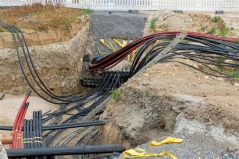 Underground Cables To Power Vvip Zone