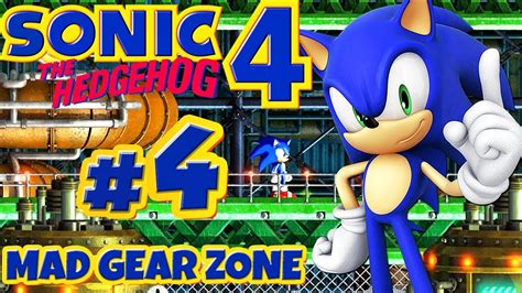 SONIC THE HEDGEHOG 4 EPISODE I II 04 Mad Gear Zone YouTube