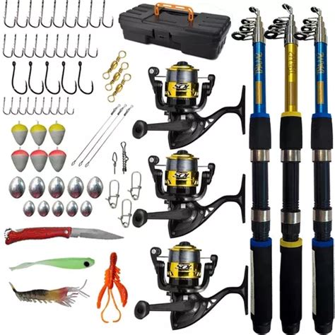 Kit De Pesca Completo Barato Vara E Molinete Ht Rol Escorrega