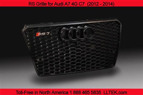 LLTeK Replacement RS Grills For Audi A7 And Audi S7