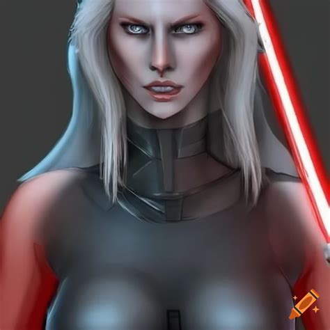 Blond Female Sith On Craiyon