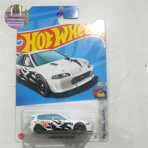 Jual Hot Wheels Honda Civic Custom Putih Hitam Jakarta Barat Lieony Shop Jakarta Tokopedia