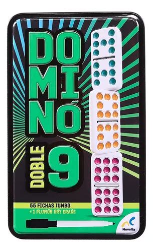 Juego De Domino Doble 9 Marca Novelty Mod D582