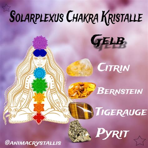 Solar Plexus Chakra Chakren Blog Anima Crystallis