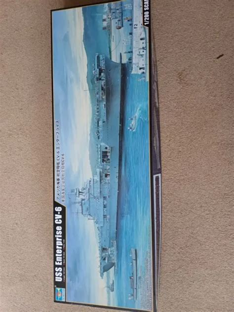 Trumpeter 1200 03712 Uss Enterprise Cv 6 Aircraft Carrier £18000