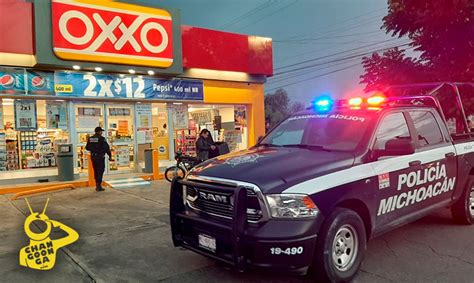 Capturan A Sujeto Por Asaltar A Un Oxxo En Morelia Changoonga