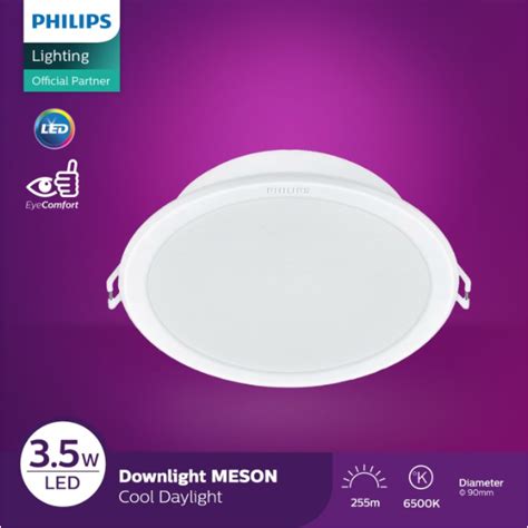 Jual Philips Lampu Downlight Led Meson W Putih Watt Watt