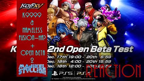 Kof Xv Krohnen Open Beta Live Post Reactions Youtube