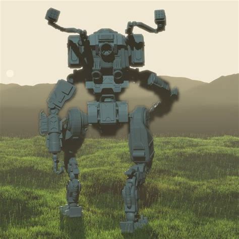 Stl File Bt 7274 Titanfall Mech・template To Download And 3d Print・cults