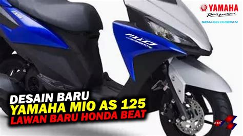 Keren Yamaha Mio As Telah Hadir Siap Lawan Honda Beat Aerox