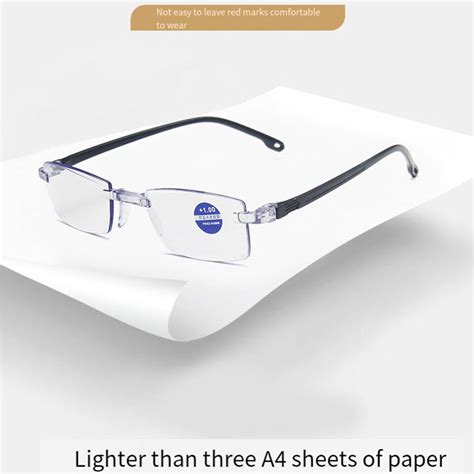 Sapphire High Hardness Anti Blue Light Intelligent Dual Focus Reading Glasses Ebay