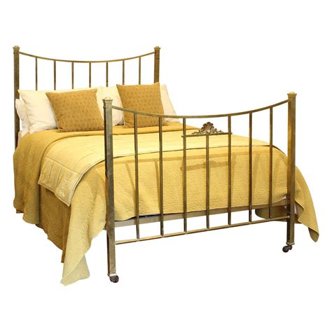 Edwardian Brass Bed Md142 For Sale At 1stdibs Brass Bed Frame Antique Brass King Size Bed