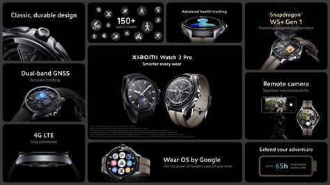 Xiaomi Watch 2 Pro With 1 43 AMOLED Screen Snapdragon W5 Gen 1