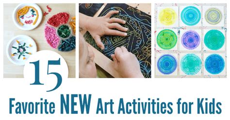 15 New Favorite Kids Art Activities That My Kids Loved