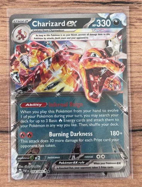 Charizard Ex Tera Pokemon Paldean Fates Paf Kaufen Auf Ricardo