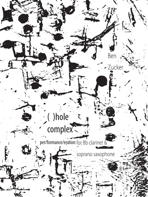 Ben Zucker - ( ) Hole Complex | PDF | Tempo | Musical Techniques