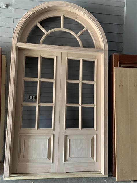 Arched Wooden Door Design