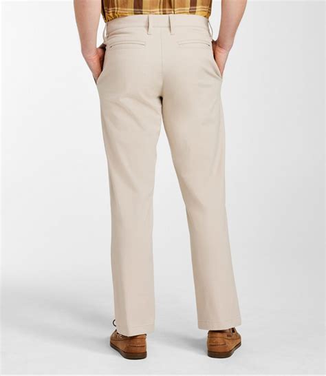 Mens Easy Care Stretch Chinos Classic Fit Straight Leg Pants At L