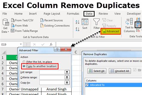 Remove Duplicates From Excel Column Using Top 3 Methods