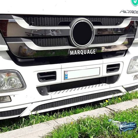 Grille Calandre Mercedes Actros Mp En Inox Chrom Accessoire En Ac