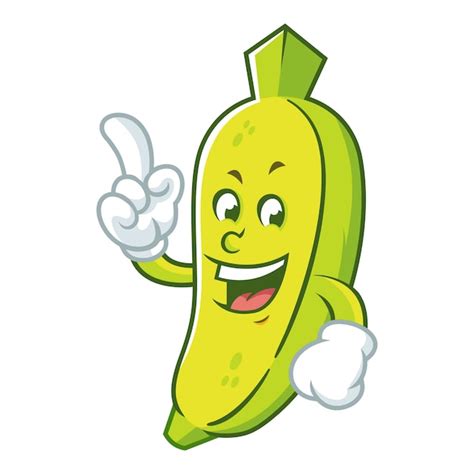 Premium Vector | Green banana