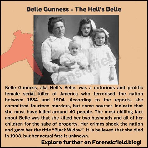 Belle Gunness- The Hell’s Belle - Forensic's blog