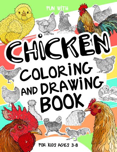 Chicken Coloring and Drawing Book for Kids #118 - Coloring Books