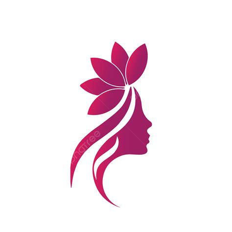 Logo Kecantikan Logo Spa Logo Bunga Logo Wanita Png Dan Vektor