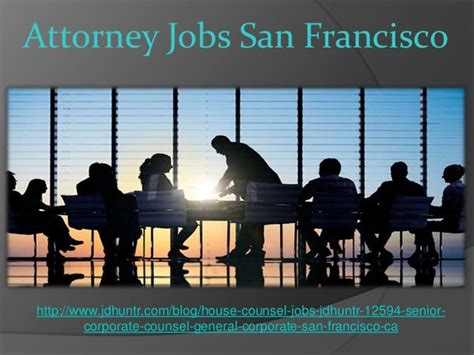 Attorney jobs san francisco