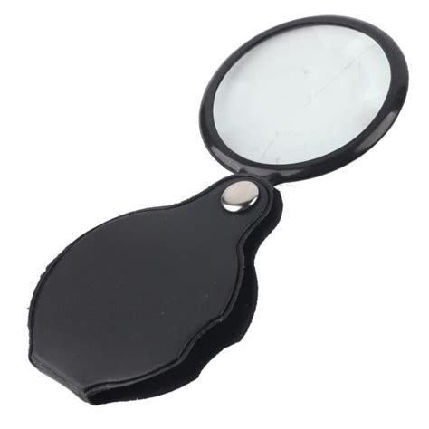 GOTOTOP Loupe Pliable 8X Mini Loupe De Bijoux De Poche Pliable Loupe