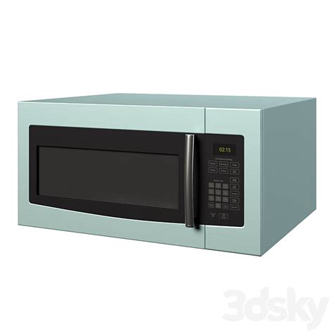 Modern Microwave - Kitchen appliance - 3D model