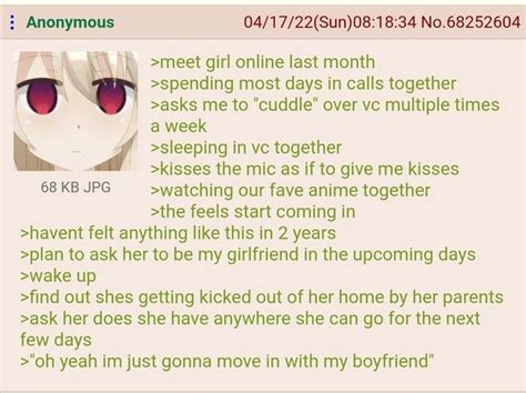 Anon Meets A Girl Online Rmarshyandbean