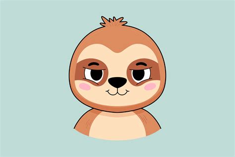 Kawai Slow Loris Icon Graphic By Griffin Stock · Creative Fabrica