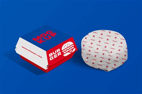 Burger Packaging And Branding Mockup Mockup Daddy