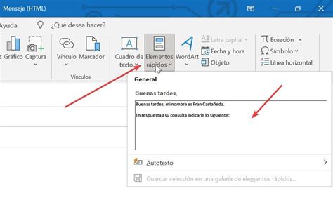 Cómo crear y usar plantillas de correo electrónico en Outlook