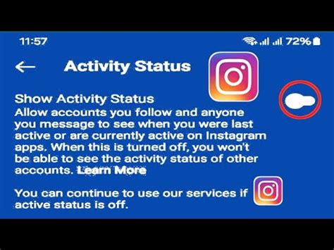 Cum să dezactivezi starea activă pe Instagram Dezactivează starea