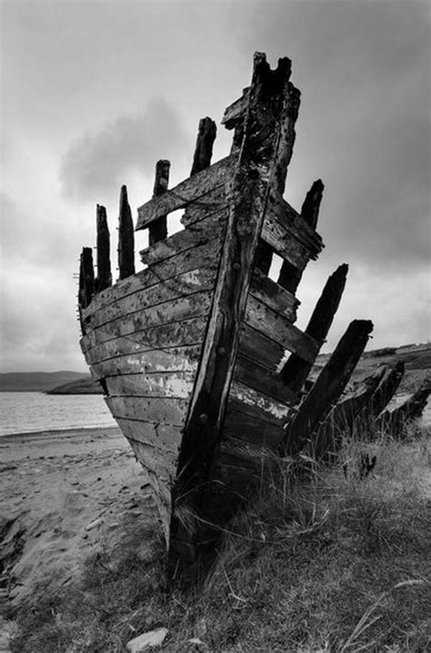 Abandoned Ships Abandoned Places Eerie Photography Sunken Boats Row