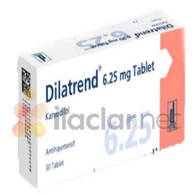 Dilatrend Mg Tablet Ilaclar Net