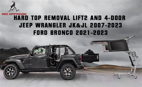 Amazon Hard Top Removal Lift For Jeep Wrangler Ford Bronco