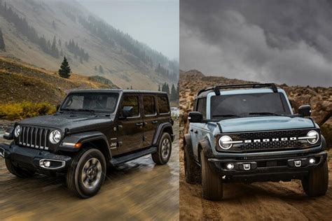 2021 Jeep Wrangler vs. 2021 Ford Bronco | Vermilion Chrysler