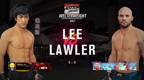 UFC 4 Bruce Lee Vs Robbie Lawler YouTube