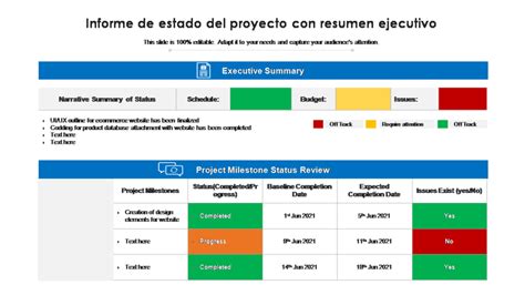 Las Mejores Plantillas De Resumen Ejecutivo De Proyectos Con Muestras